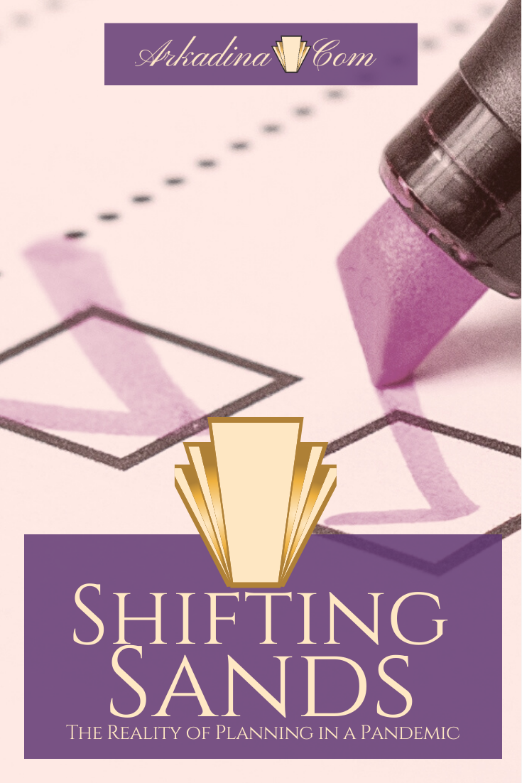 Shifting Sands – Arkadina.com blog post image of highlighter pen and checkboxes